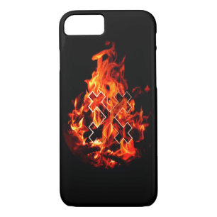 Case-Mate iPhone Case La Croix maya de la Grande Mère (Feu)