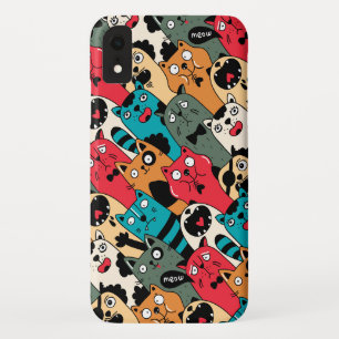 Case-Mate iPhone Case La Crowd of cats