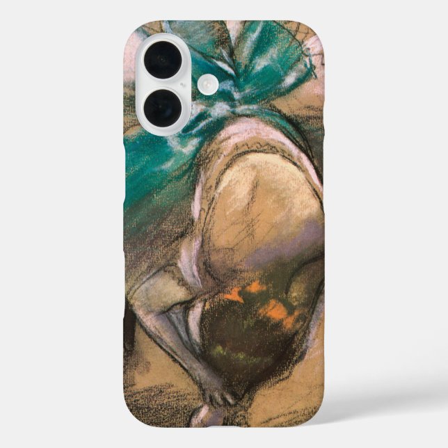 Coques Case-Mate iPhone La danseuse noue ses rubans par Edgar Degas (Verso)