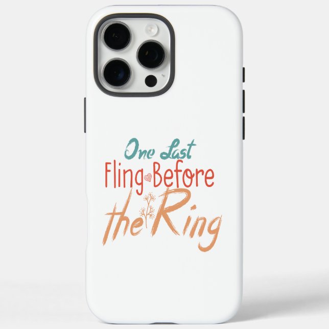 Coques Case-Mate iPhone La Dernière fête avant le mariage (Verso)
