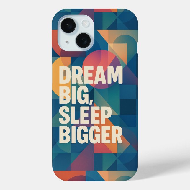 Coques Case-Mate iPhone La devise du rêveur (Verso)