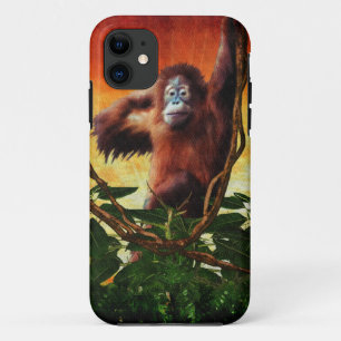 Coques Pour iPhone La faune sauvage de l'Orangutan de Great Ape Les a