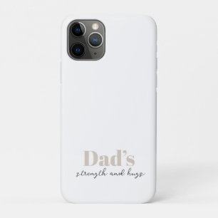 Case-Mate iPhone Case La force et les câlins de papa - Cadeau de Fête de