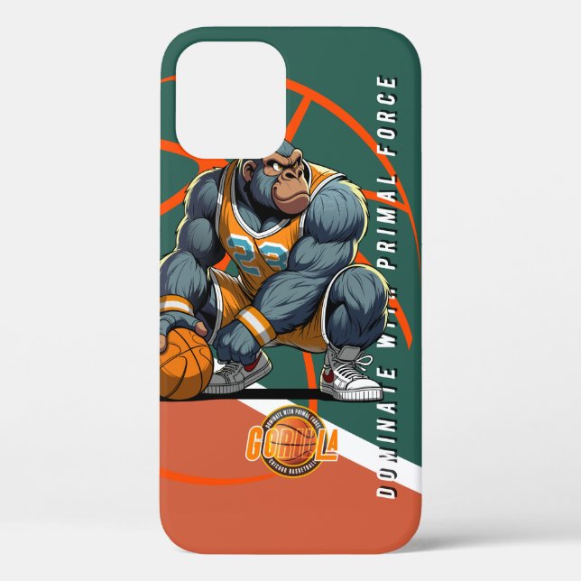 Coques Case-Mate iPhone La force primordiale du Basketball (Verso)