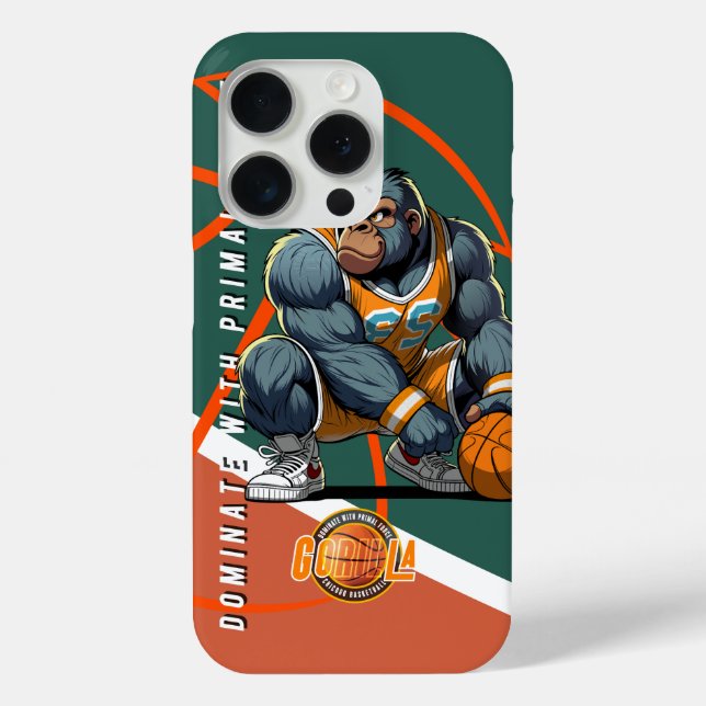 Coques Case-Mate iPhone La force primordiale du Basketball (Verso)