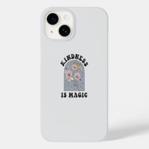 Coque Pour iPhone 14 La gentillesse est magique Fleurs Vintages
