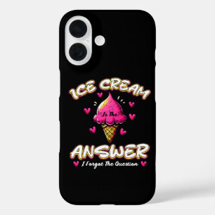 Coques iPhone 16 La glace est la réponse - J'ai oublié la question