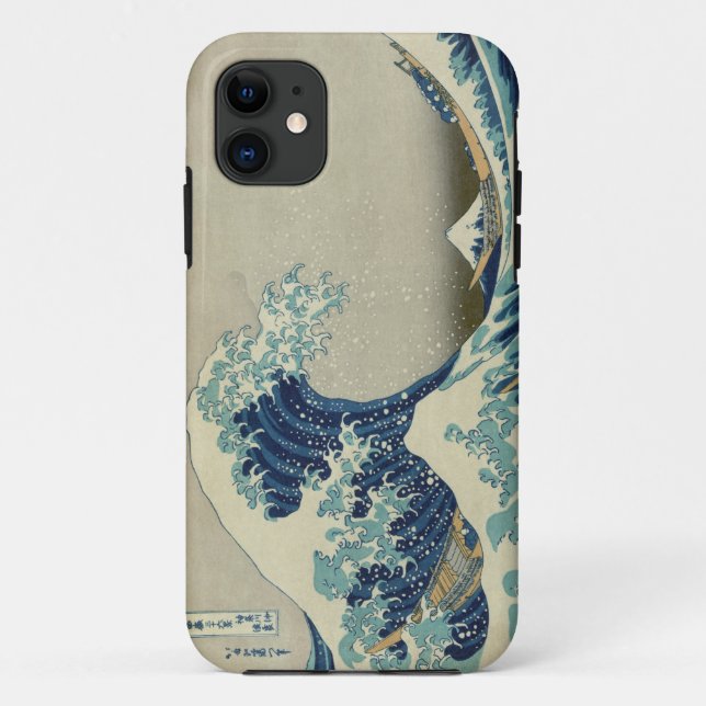 Coques Case-Mate iPhone La grande vague outre de Kanagawa (Dos)