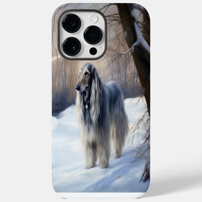 Coques Case-Mate iPhone La Hanche Afghane Laisser Neige Noël (Verso)