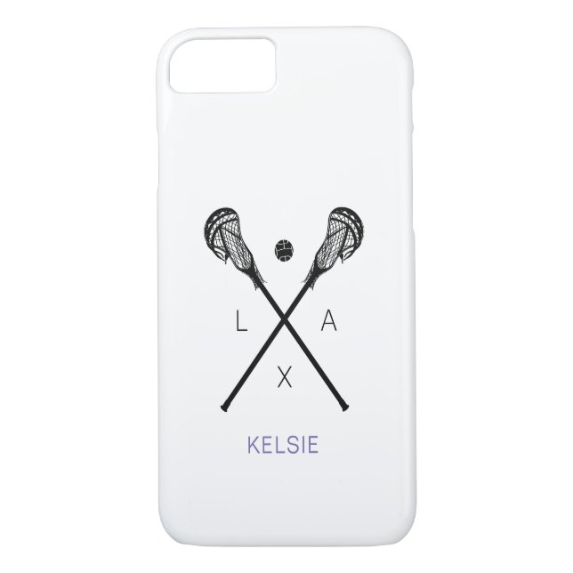 Coques Case-Mate iPhone La lacrosse des femmes colle LAX (Dos)