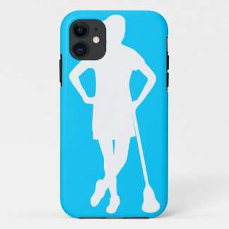 Coque iPhone 11 La lacrosse des femmes tout le cas de l'iPhone
