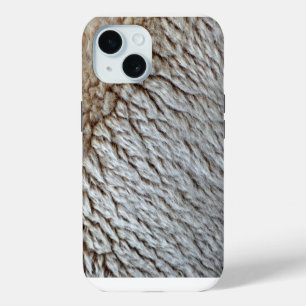 Coque Pour iPhone 15 La laine des moutons Abstraite nature