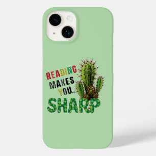 Coque Pour iPhone 14 La Lecture Vous Rend Sharp Drôle Amateurs de lectu