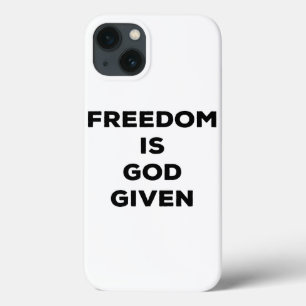 Case-Mate iPhone Case La liberté est donnée par Dieu