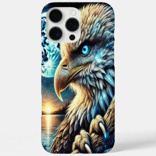 Coques iPhone 16 Pro Max La Lune Bleue Illumine la Silencieuse Vigie de l'A