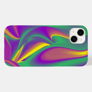 Coque Pour iPhone 14 Plus La magie des couleurs Abstrait Rainbowart 3D