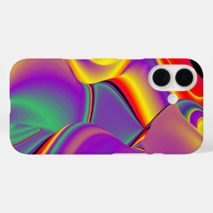 Coques iPhone 16 La magie des couleurs Abstrait Rainbowart 3D