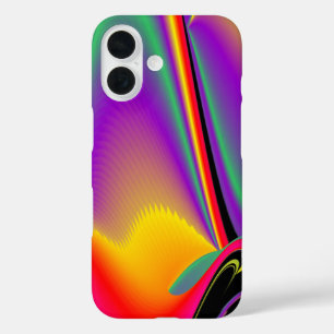Coques iPhone 16 La magie des couleurs Abstrait Rainbowart 3D