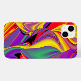 Coque Pour iPhone 14 Plus La magie des couleurs Abstrait Rainbowart 3D