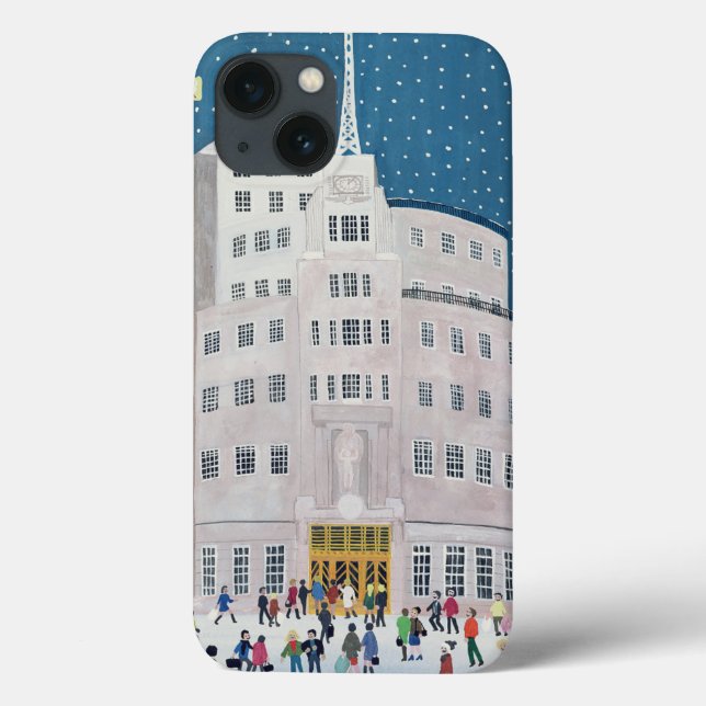 Coques Case-Mate iPhone La Maison de la radiodiffusion de la BBC (Verso)
