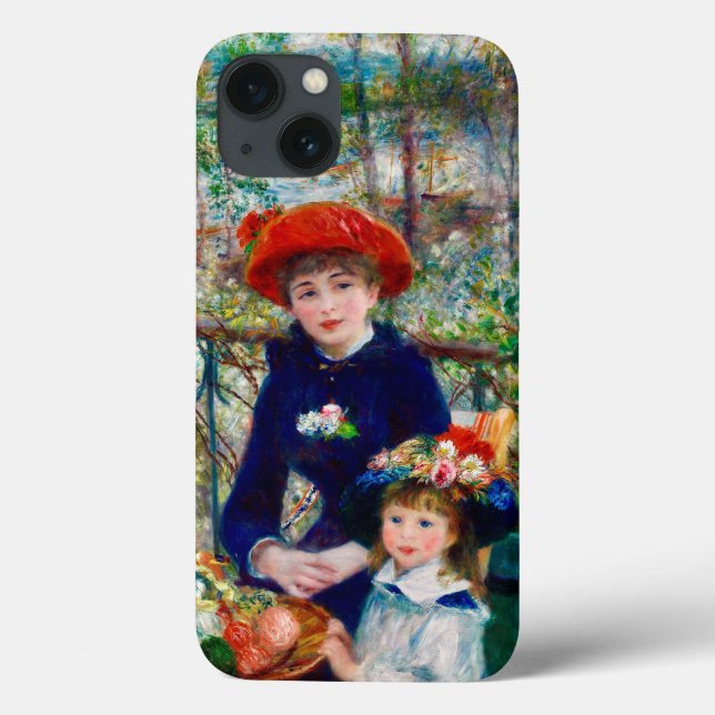 Coques Case-Mate iPhone La mère et l’enfant de Renoir (Verso)