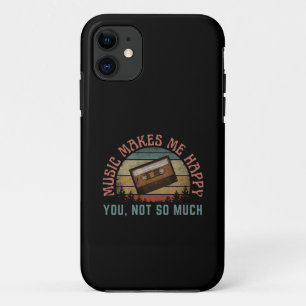 Case-Mate iPhone CASE LA MUSIQUE ME REND HEUREUX TOI PAS TANT QUE ÇA