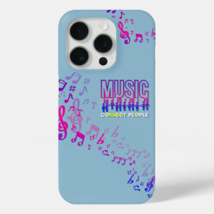 Coque iPhone 15 Pro La musique rapproche les gens
