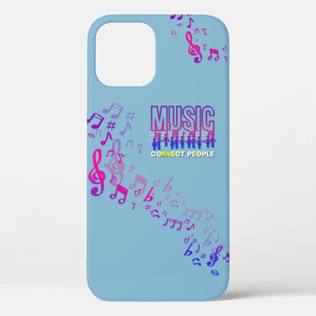 Coques Case-Mate iPhone La musique rapproche les gens | (Verso)