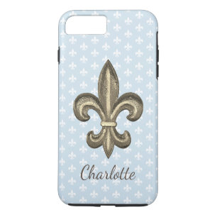 Case-Mate iPhone Case La Nouvelle-Orléans Fleur De Lis & Blue