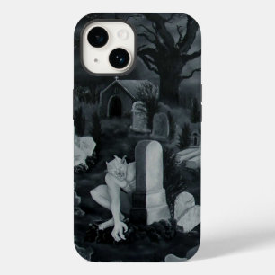 Coque Pour iPhone 14 La nuit sur le cimetière - Diable
