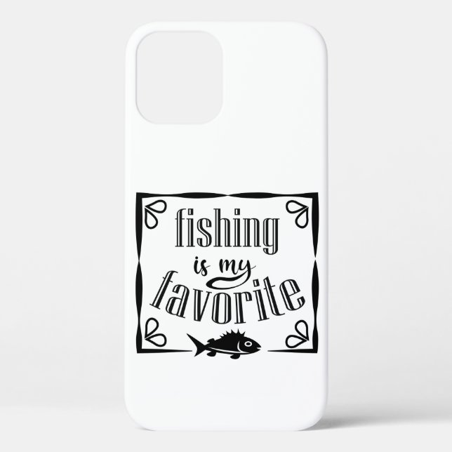 Coques Case-Mate iPhone La pêche est ma citation préférée (Verso)