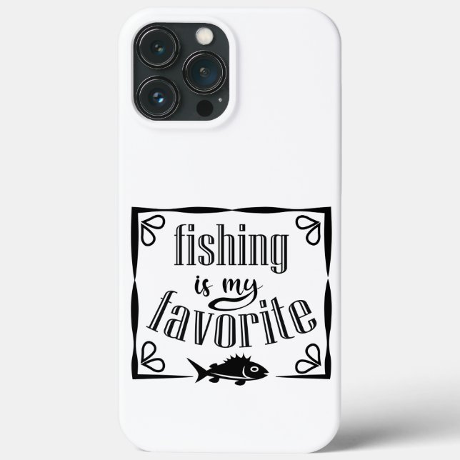Coques Case-Mate iPhone La pêche est ma citation préférée (Verso)