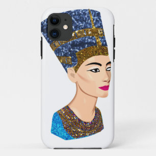 Coque iPhone 11 la reine égyptienne nefertiti
