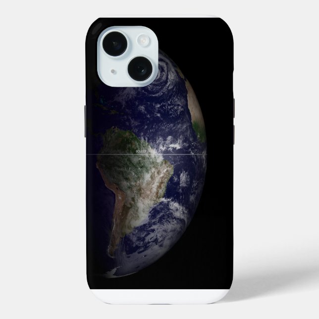 Coques Case-Mate iPhone La Terre À Son Équinoxe. (Verso)