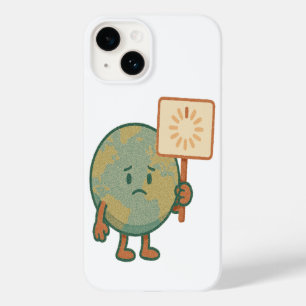 Coque Pour iPhone 14 La Terre est en chargement... Veuillez patienter