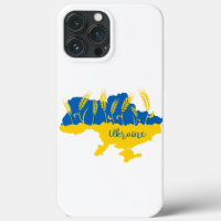 La typographie ukrainienne et l'oreille au blé sur