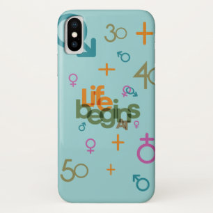 Case-Mate iPhone Case La Vie Commence À (Personnaliser)