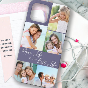 Case-Mate iPhone Case La vie de maman est la meilleure vie 5 Photo Colla