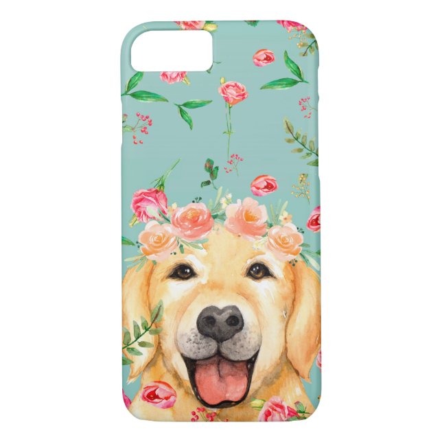 Coques Case-Mate iPhone La vie est meilleure avec un golden retriever (Dos)