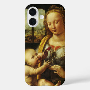 Coques iPhone 16 La Vierge à l'Enfant de Léonard de Vinci