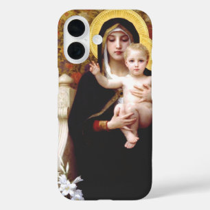 Coques iPhone 16 La Vierge aux lys