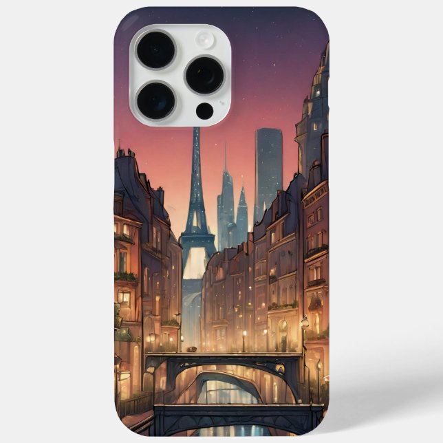 Coques Case-Mate iPhone la ville des rêves (Verso)