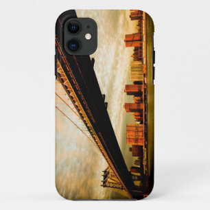 Etui iPhone Case-Mate La vue de pont de Manhattan du côté de Brooklyn