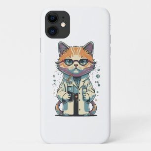 Case-Mate iPhone Case Labo Chat Focalisé