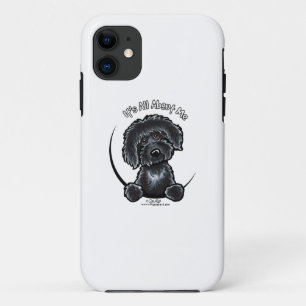 Etui iPhone Case-Mate Labradoodle noir IAAM