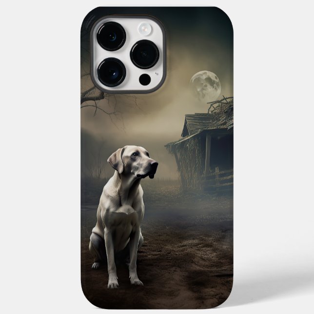 Coques Case-Mate iPhone Labrador Halloween (Verso)
