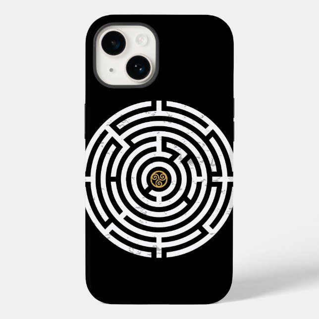 COQUES Case-Mate iPhone LABYRINTH TRISKELION TRIPLE CELTIC SPIRAL (Verso)