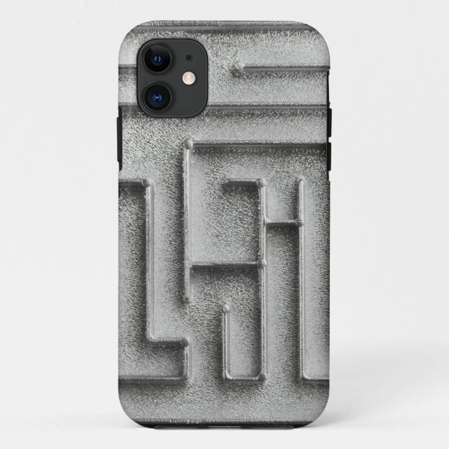 Coques Case-Mate iPhone Labyrinthe argenté (Dos)