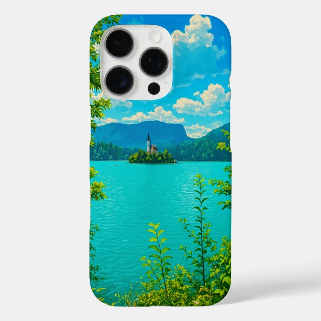 Coques Case-Mate iPhone Lac Bled (Verso)