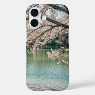 Coques iPhone 16 lac de cerisier
